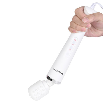 10 Pulse Massager White