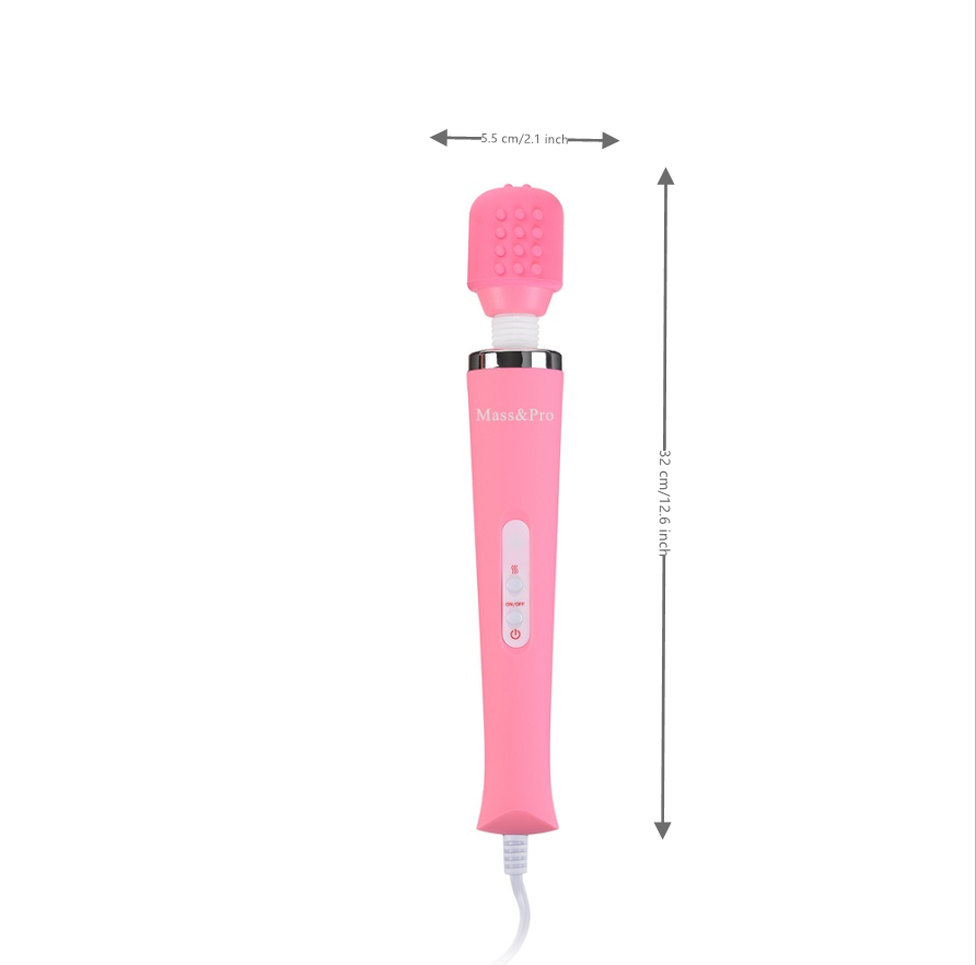 10 Pulse Wired Massager Pink